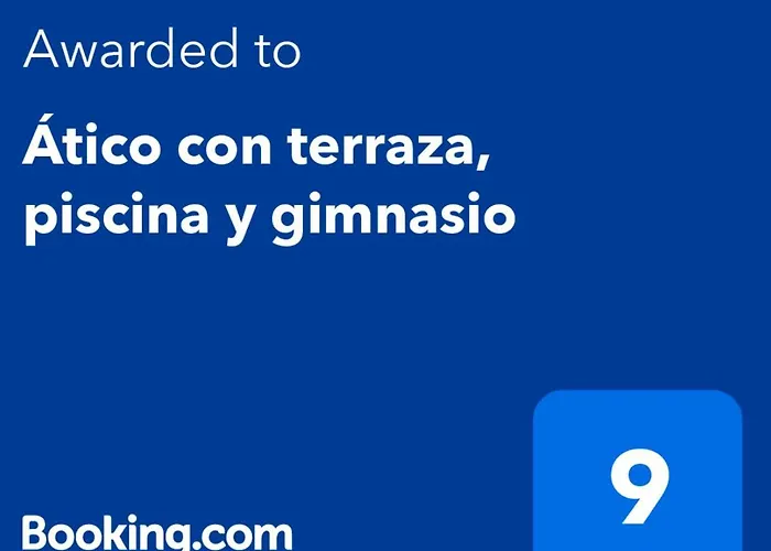 Atico Con Terraza, Piscina Y Gimnasio