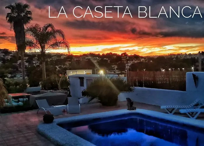 Villa caseta blanca de Moraira