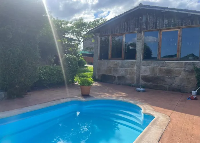 Casa Cachamaria Proxima A La Ribeira Sacra