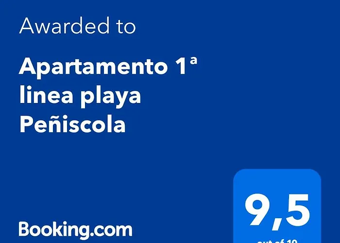 Apartamento 1ª linea playa Peñiscola