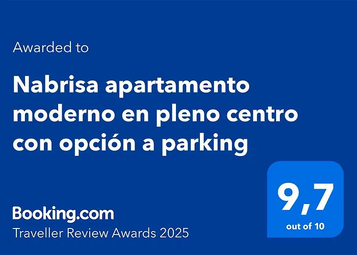 Nabrisa apartamento moderno en pleno centro con opción a parking