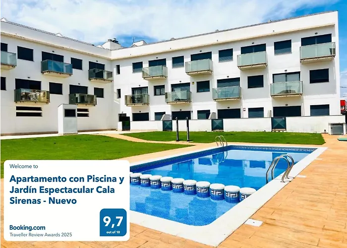 Apartamento Con Piscina Y Jardin Espectacular Cala Sirenas - Nuevo