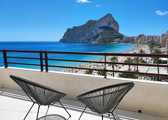Apartamento Duplex Aloha Calpe, Primera Linea De Playa