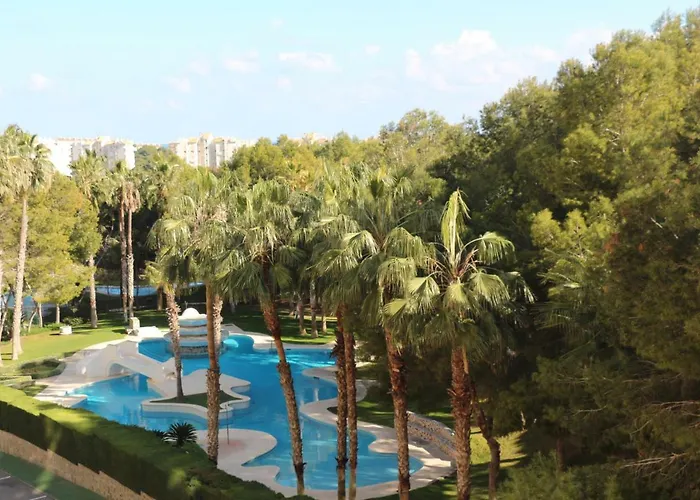 Apartment In Campoamor Overlooking The Swimming Pool