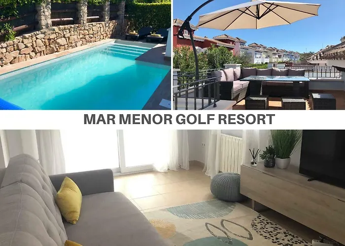 Modern Villa With Own Pool On Mar Menor Golf Resort