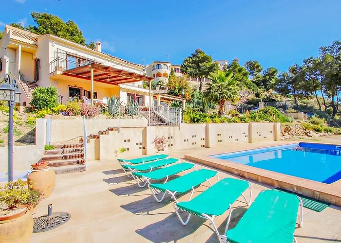 Dos Soles - Sea View Holiday Home With Private Pool In Costa Blanca