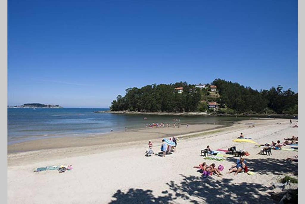 En Baiona, Sabaris A 2 Min De La Playa De Ladeira Apartamento Baiona