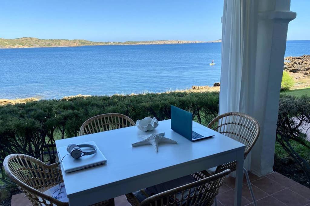 Apartamento Miravent Terraza Y Jardin Frente Al Mar Menorca *