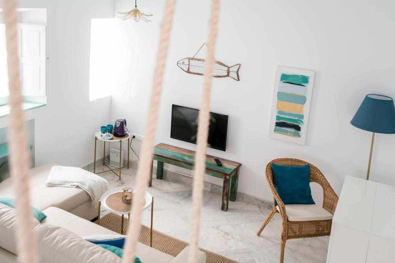 Apartamento Fantástico ático En El Casco Antiguo Junta A La Playa Cádiz