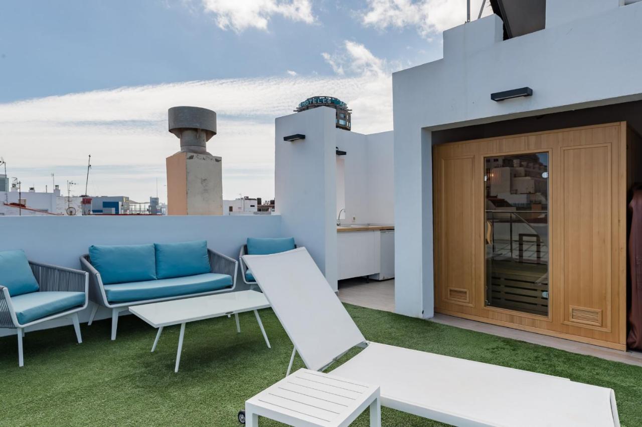 Disfruta De La Brisa Marina Desde La Terraza De ático Con Solarium Apartamento *