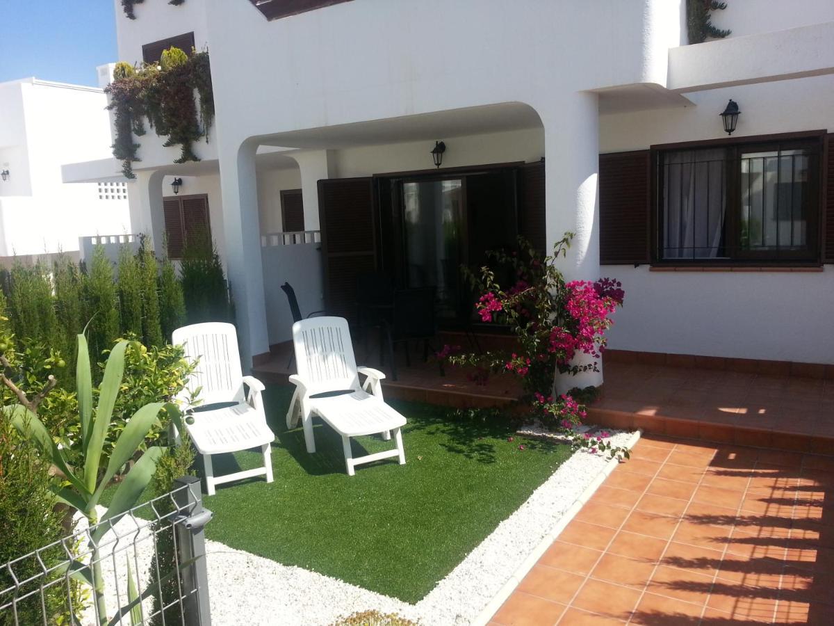 Homes Of Spain, Mar De Pulpi Fase 1, Apartamento Primera Linea De Playa, Bajo Con Jardin Y Wifi Apartamento