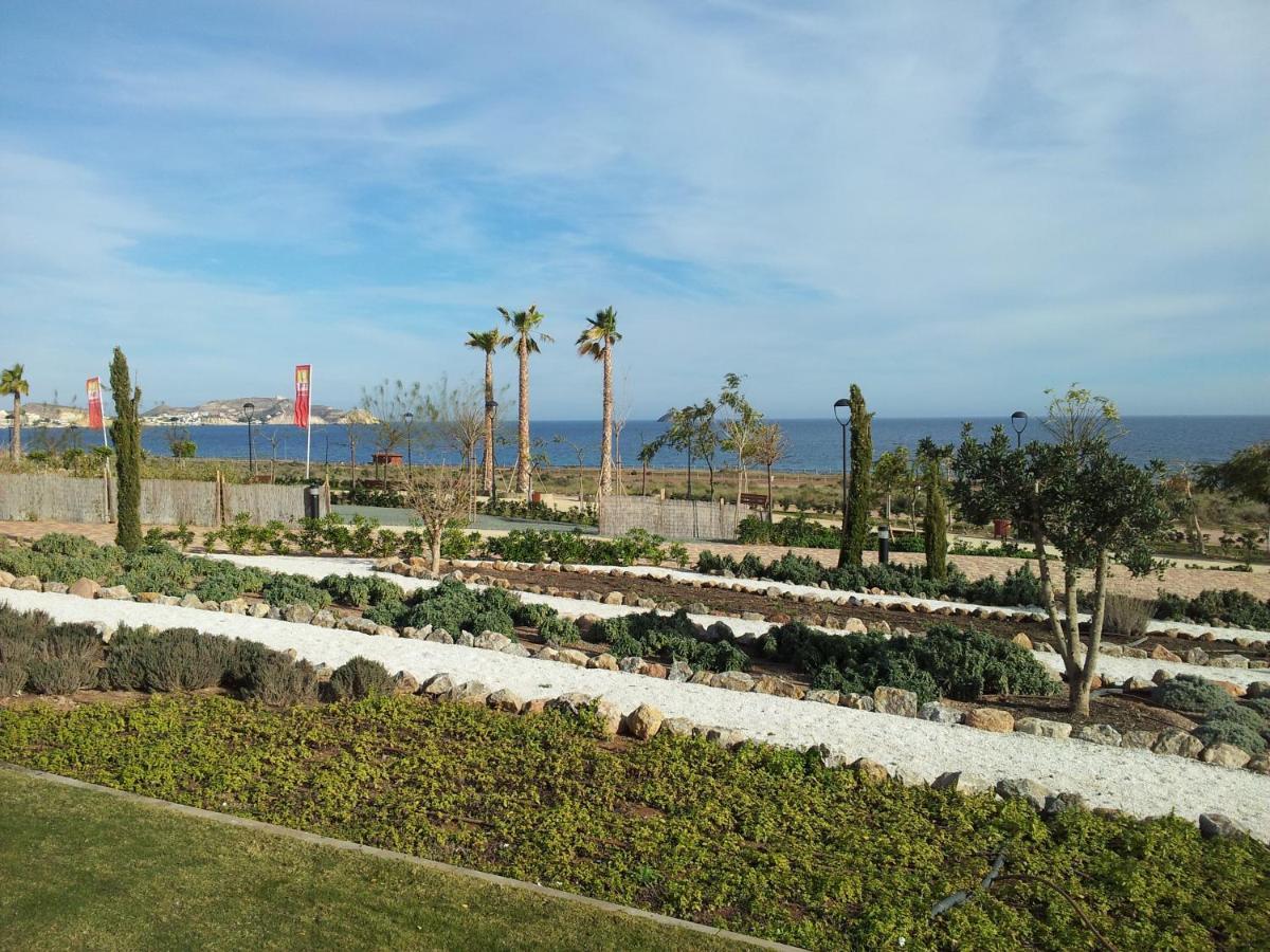 Apartamento Homes Of Spain, Mar De Pulpi Fase 1, Apartamento Primera Linea De Playa, Bajo Con Jardin Y Wifi