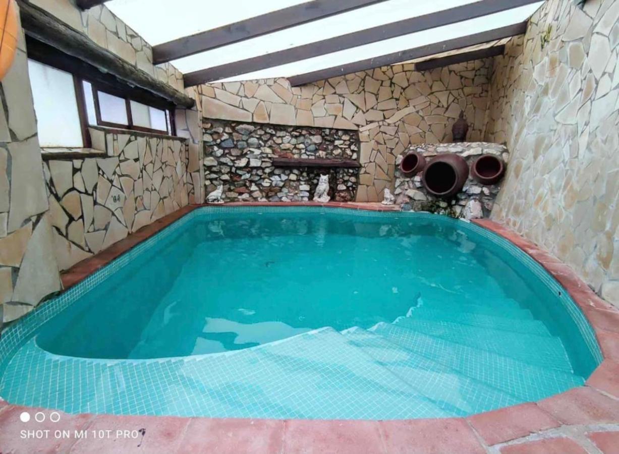 Jardin Piscina Climatizada Villa Frigiliana