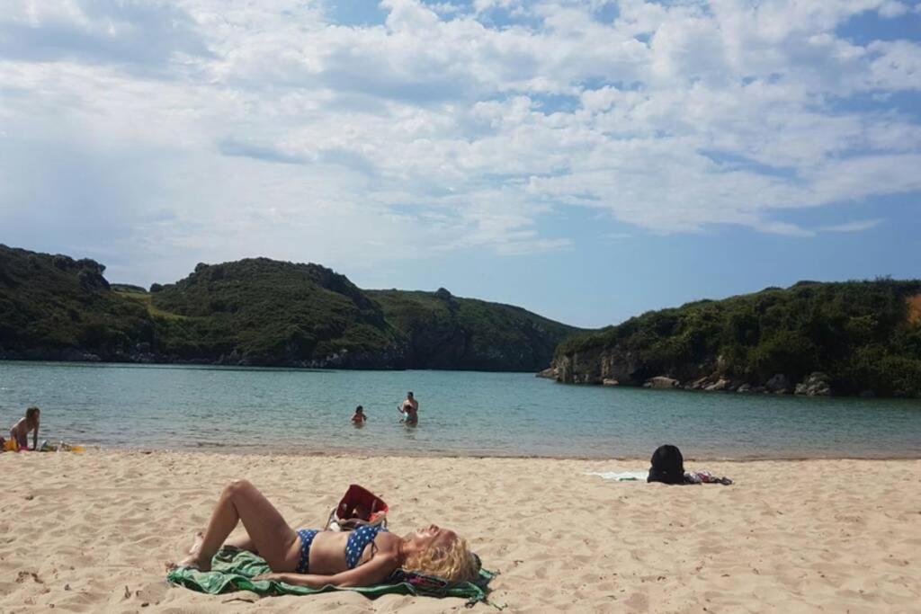 Casa Nogales Junto A Playa De Y Senda. Wifi * Poo De Llanes