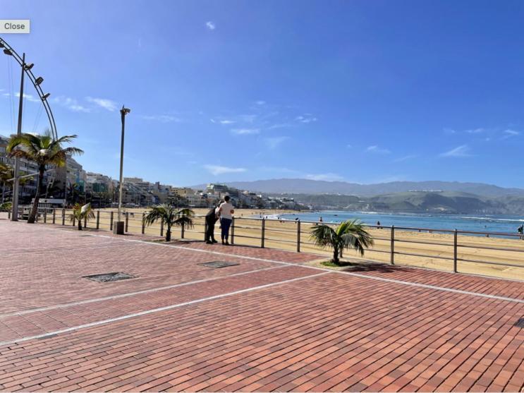 Modern Loft With Terrace In Pedestrian Street Next To Las Canteras