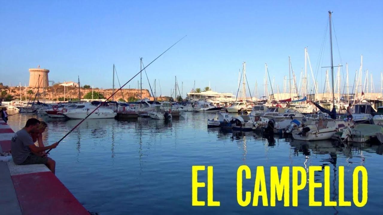 Sunny Duplex In Front Of Campello Apartamento