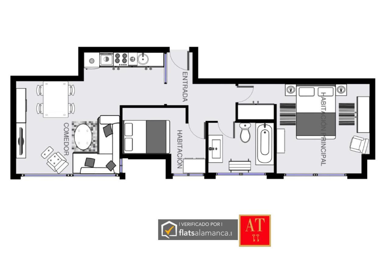 Apartamento Homyat Atico Prior, Plaza Mayor *