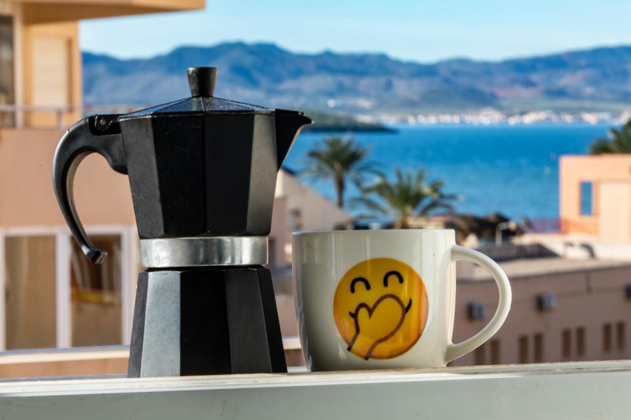 Bright Studio With The Seaview And Swimming Pool Apartment La Manga del Mar Menor