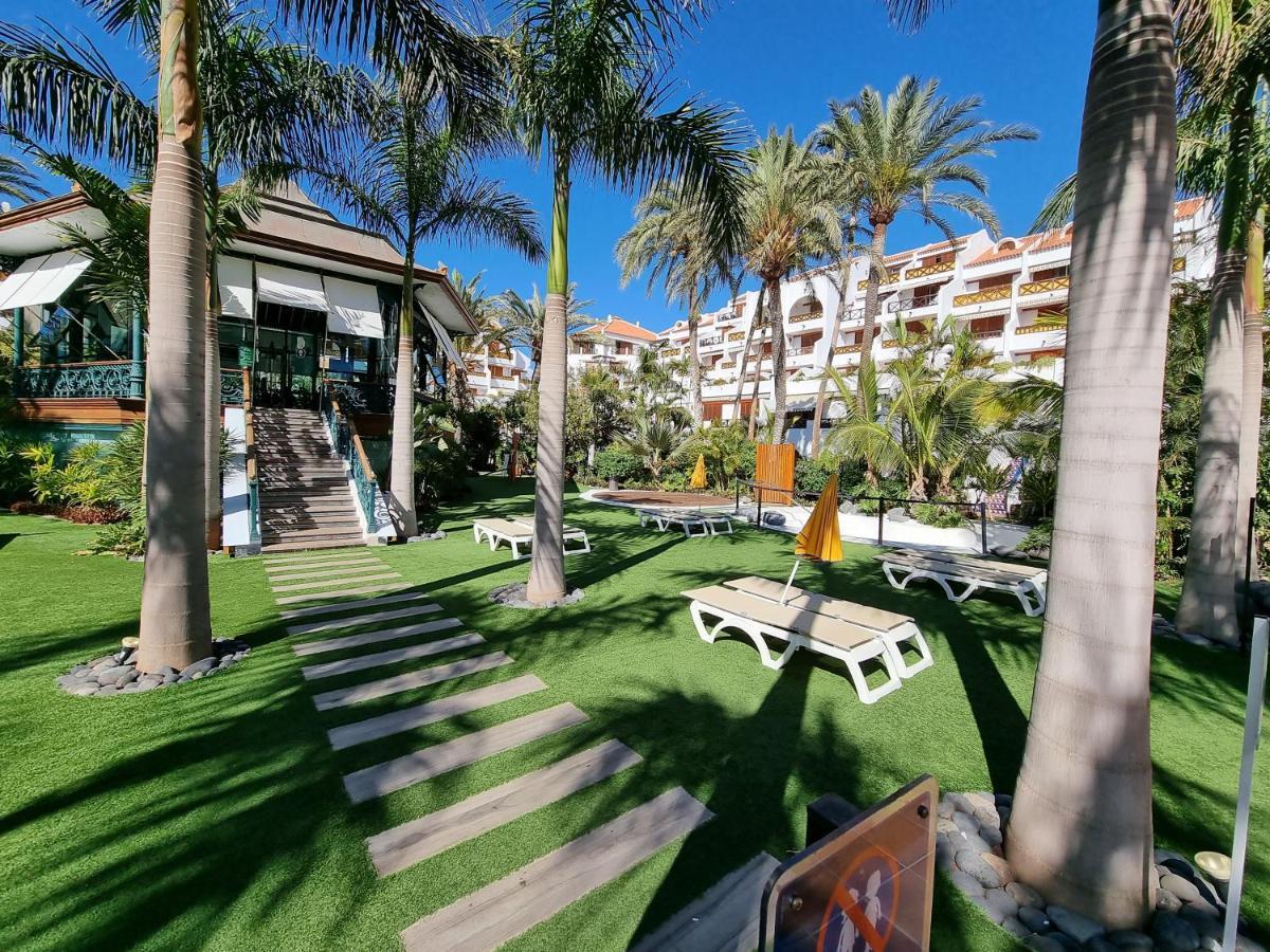 Studio No 2 Just 100 To And Sea, Large Terrace, Heated Pool, Wifi, Aircondition For A Fee Apartamento Playa de las Américas