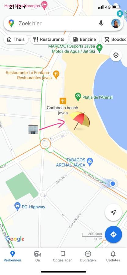La Casita Bonita - 30m From The Arenal - Private Parking Apartment Javea