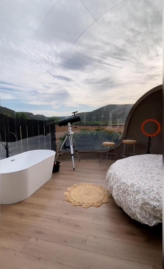 Luxury tent Burbuja Antisaturno - Glamping Alto Tajo Ablanque