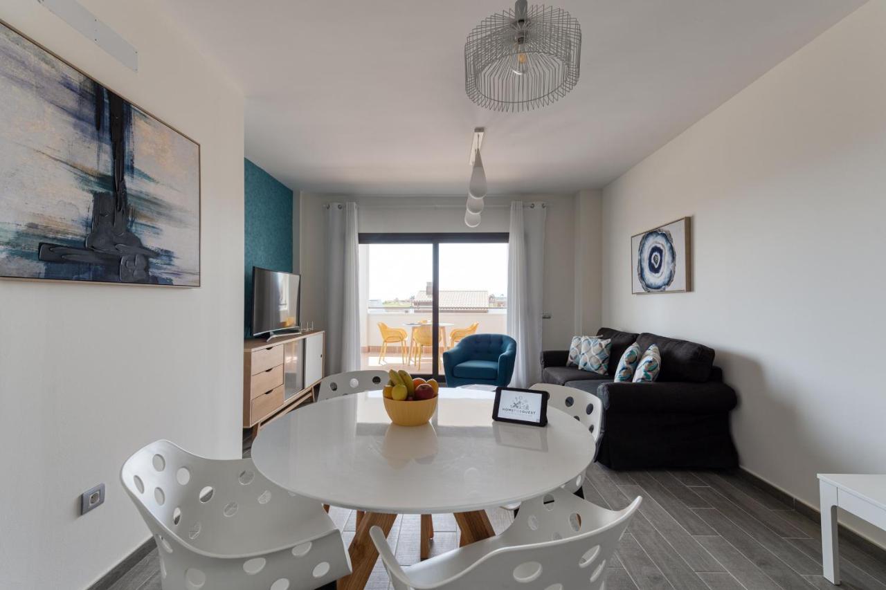 Homeforguest En Residencia De Lujo Con Terraza Y Piscina La Guirra