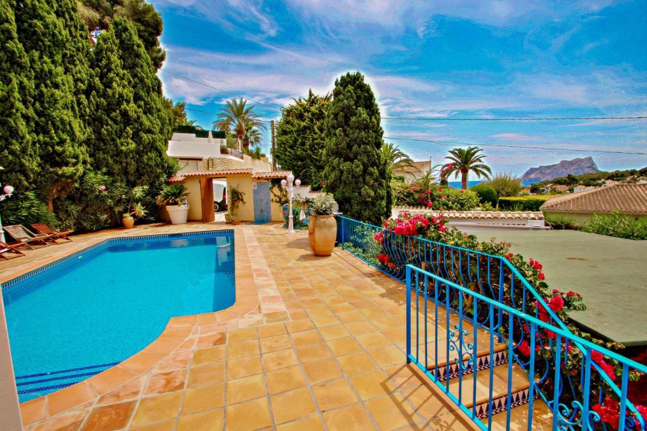 Villa Terribles - Sea View With Private Pool In Benissa