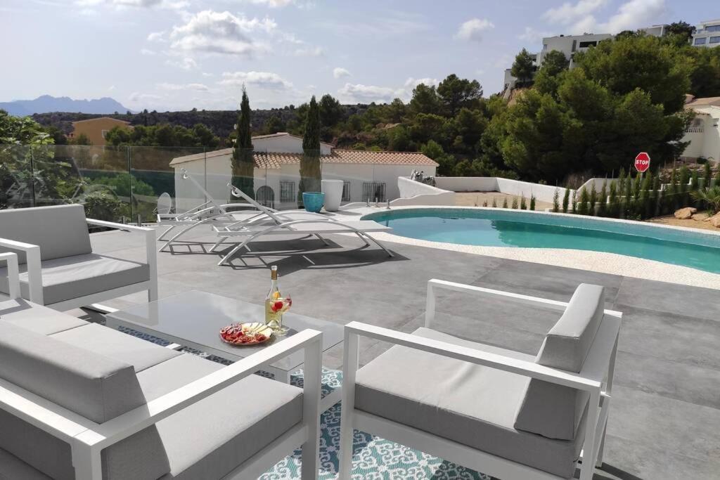 Precioso En Con Piscina En Moraira Benitachell Apartamento *