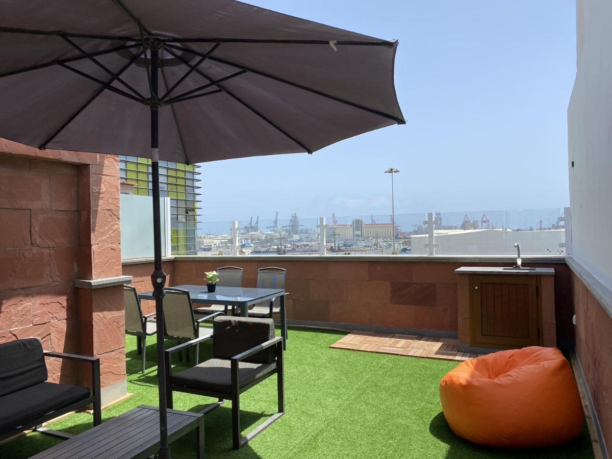 Duplex With Port Views Terrace By Canariasgetaway