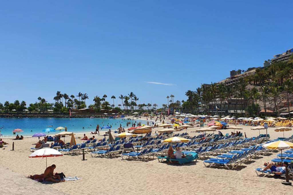 With Amazing Views And Terrace Garden, Fast Fiber Wifi Apartamento Patalavaca