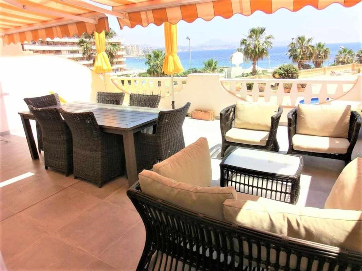 0e M2 1ª Linea Con Terraza Grande Y Vistas Al Mar Calpe