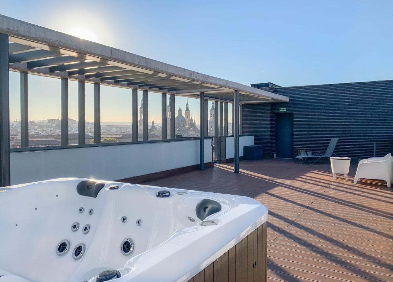 Atico Mejores Vistas Al Pilar Jacuzzi Y Garaje Apartment *