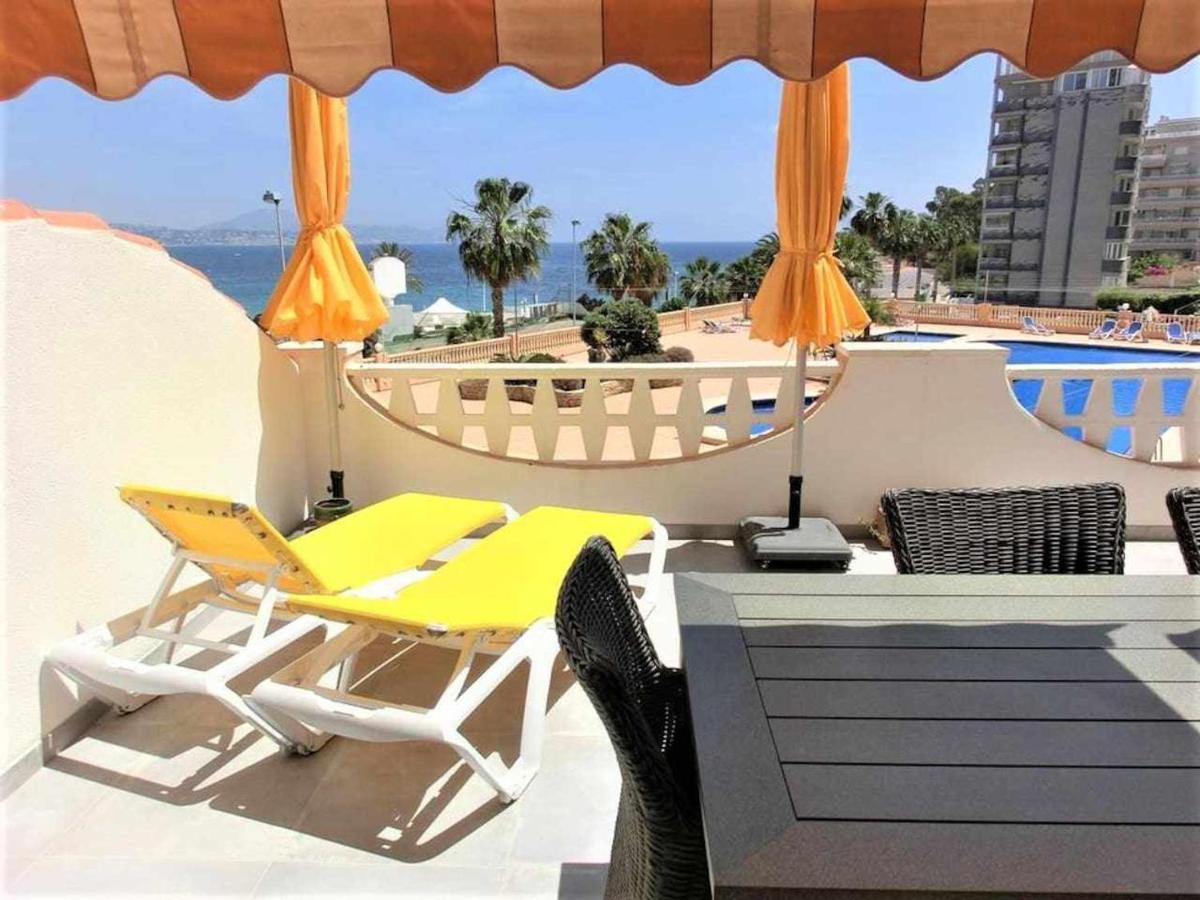 0e M2 1ª Linea Con Terraza Grande Y Vistas Al Mar Calpe