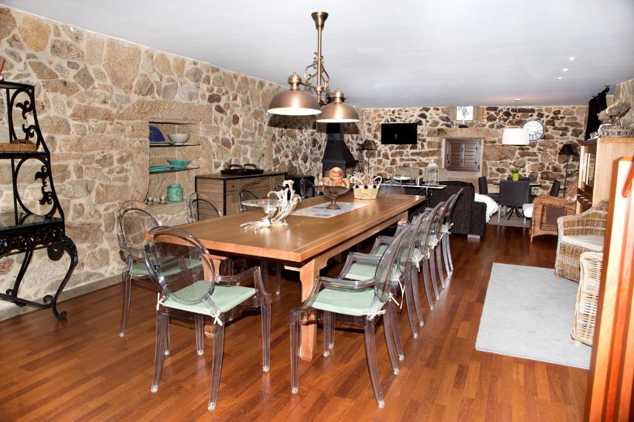Villa Nogueira - Casa Rústica Con Piscina Y Barbacoa Meis