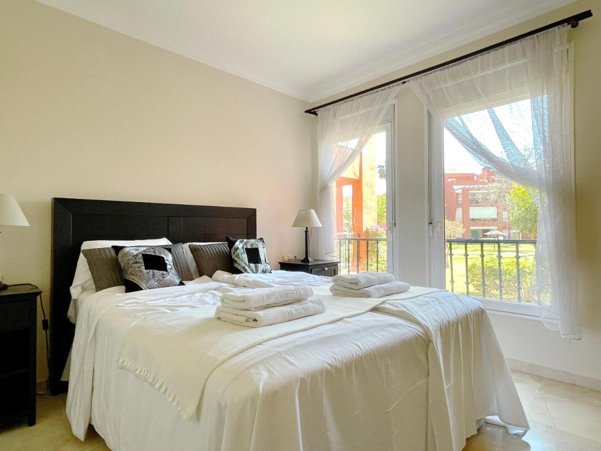 Apartment Pool View Golf Family Ground Floor Terrace With Barbecue In Costa *