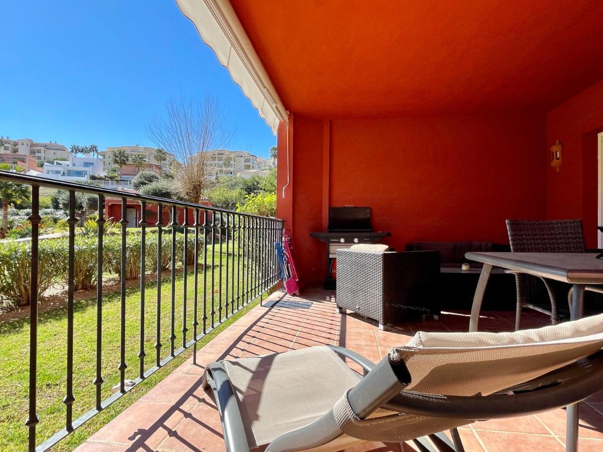 Pool View Golf Family Ground Floor Terrace With Barbecue In Costa Apartment Mijas