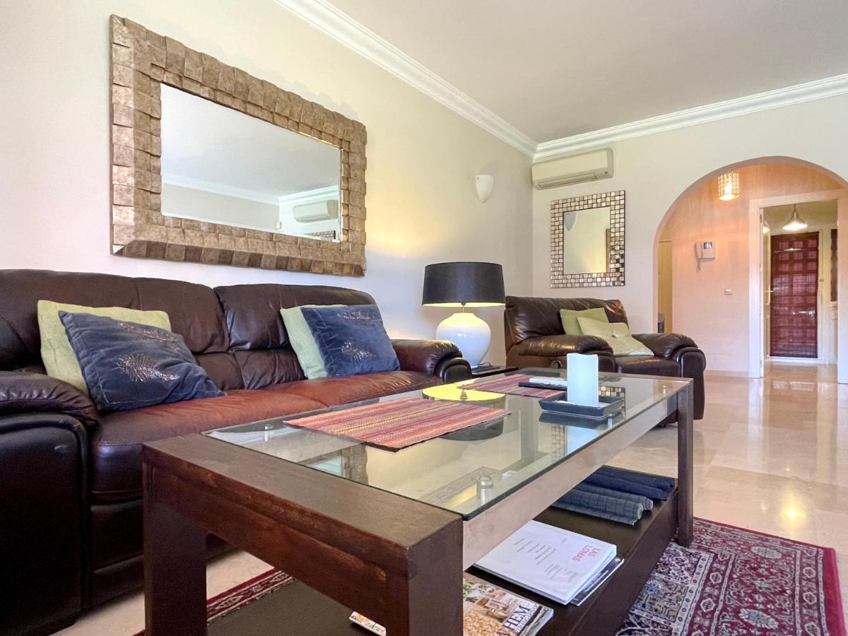 Apartment Pool View Golf Family Ground Floor Terrace With Barbecue In Costa Mijas