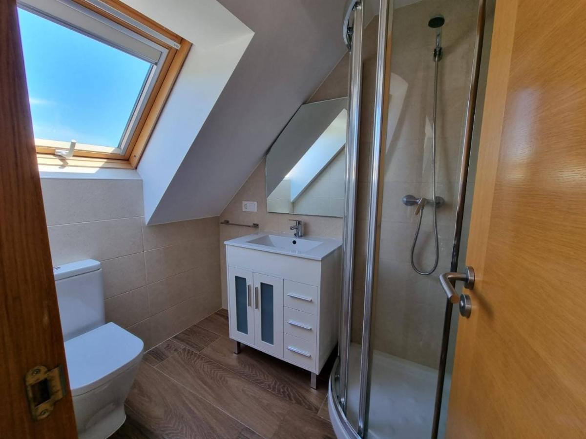 Vivienda De Tres En Primera Línea De Playa Apartamento Foz