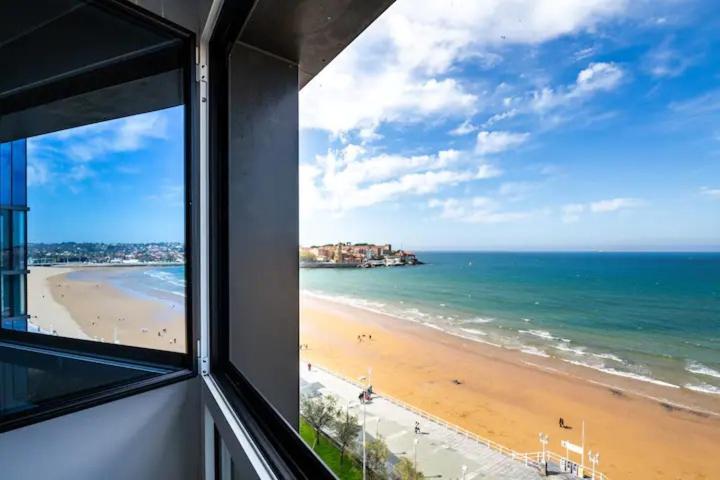 Ezcurdia 22 Playa De San Lorenzo Primera Linea Apartment