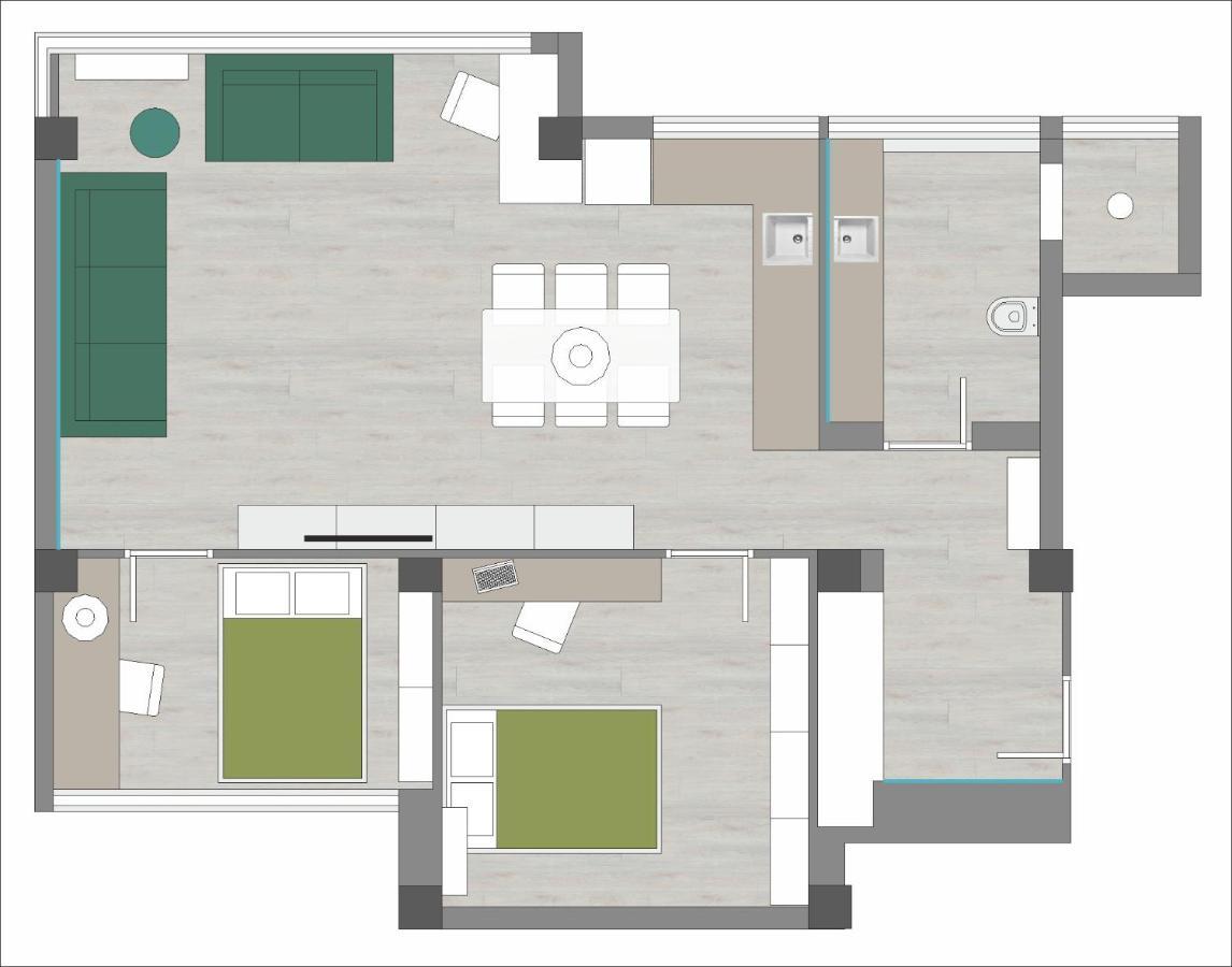 Apartamento Alay & Pool 2 Bedroom *
