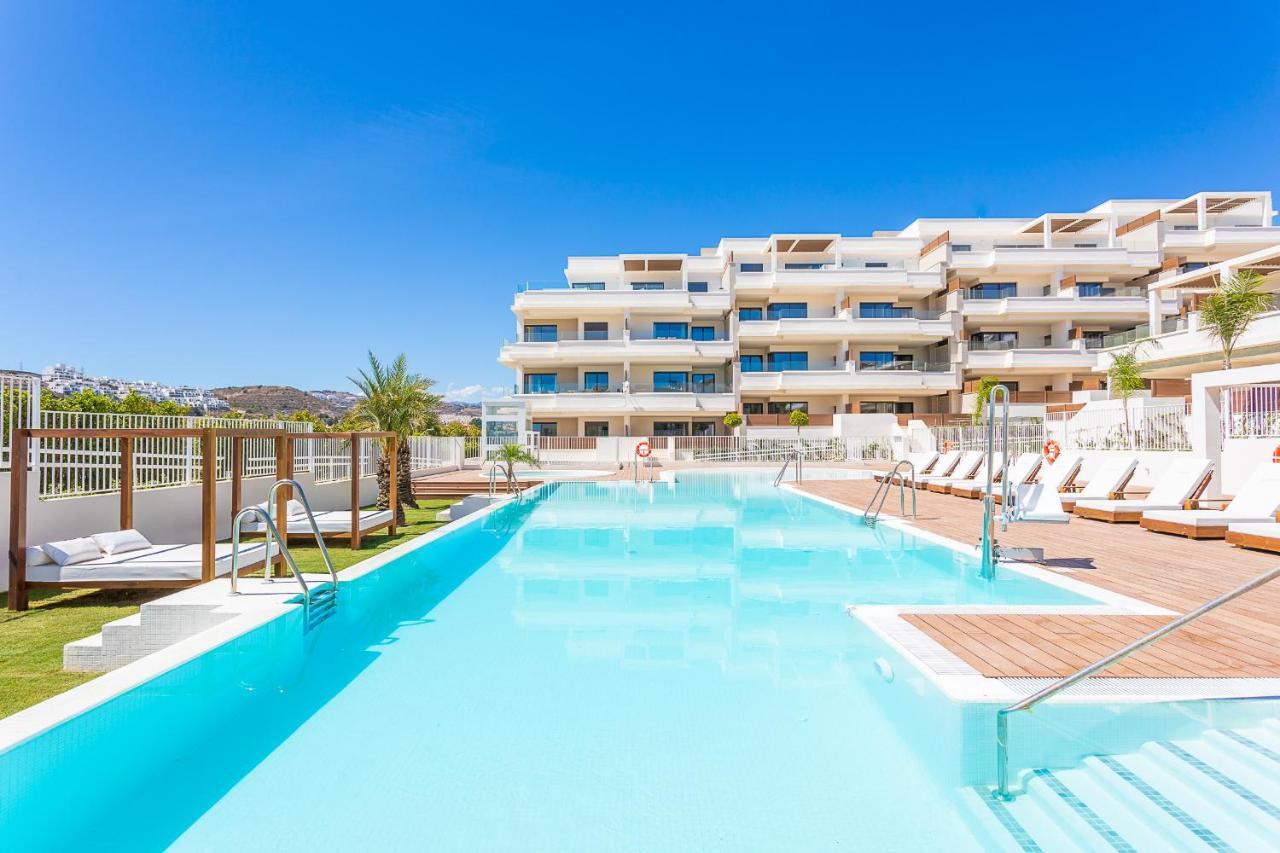 Luxury Vida Feliz With Sea View 5 Min Walk To The In Jardinana Lotus La Cala De Mijas, Malaga Apartamento *