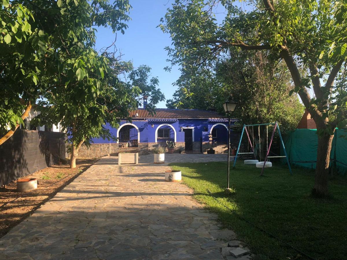 Casa De Campo Azul En Сasa de vacaciones *