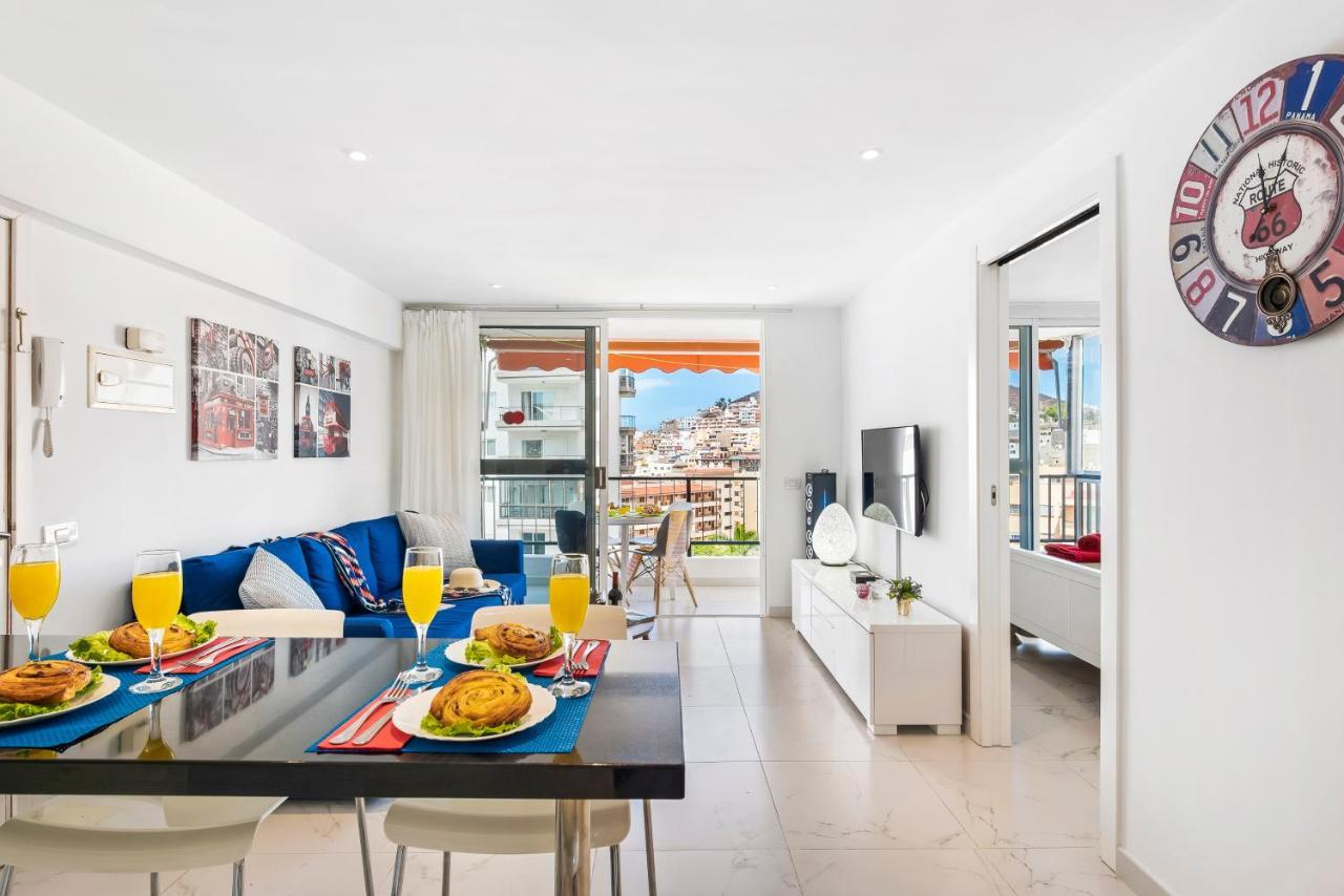Apartamento 76. Cristianos First Sea Line, Parking, Wi Fi