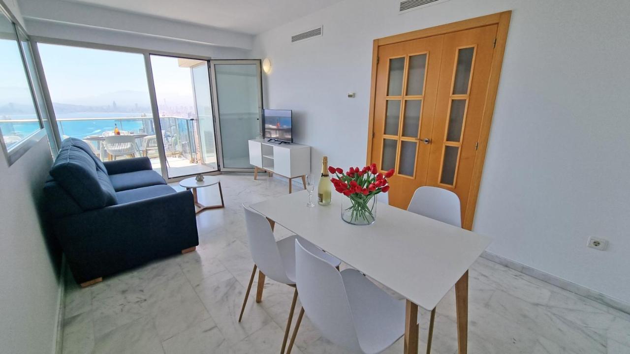 Apartment Planta 21 Con Terraza Privada Y Vistas Al Mar Benidorm