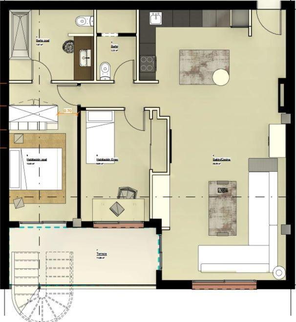 Apartment Precioso Con Piscina Privada.