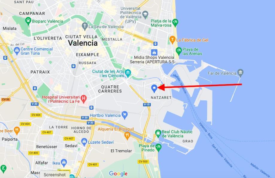 Near The Port, Of Arts And 10min To The Apartamento Valencia