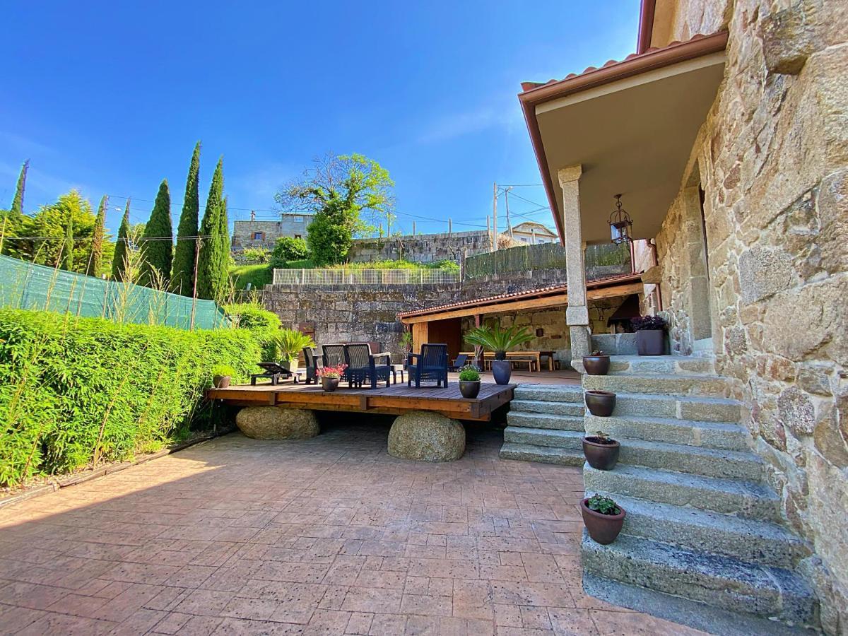 Nogueira - Casa Rústica Con Piscina Y Barbacoa Villa Meis