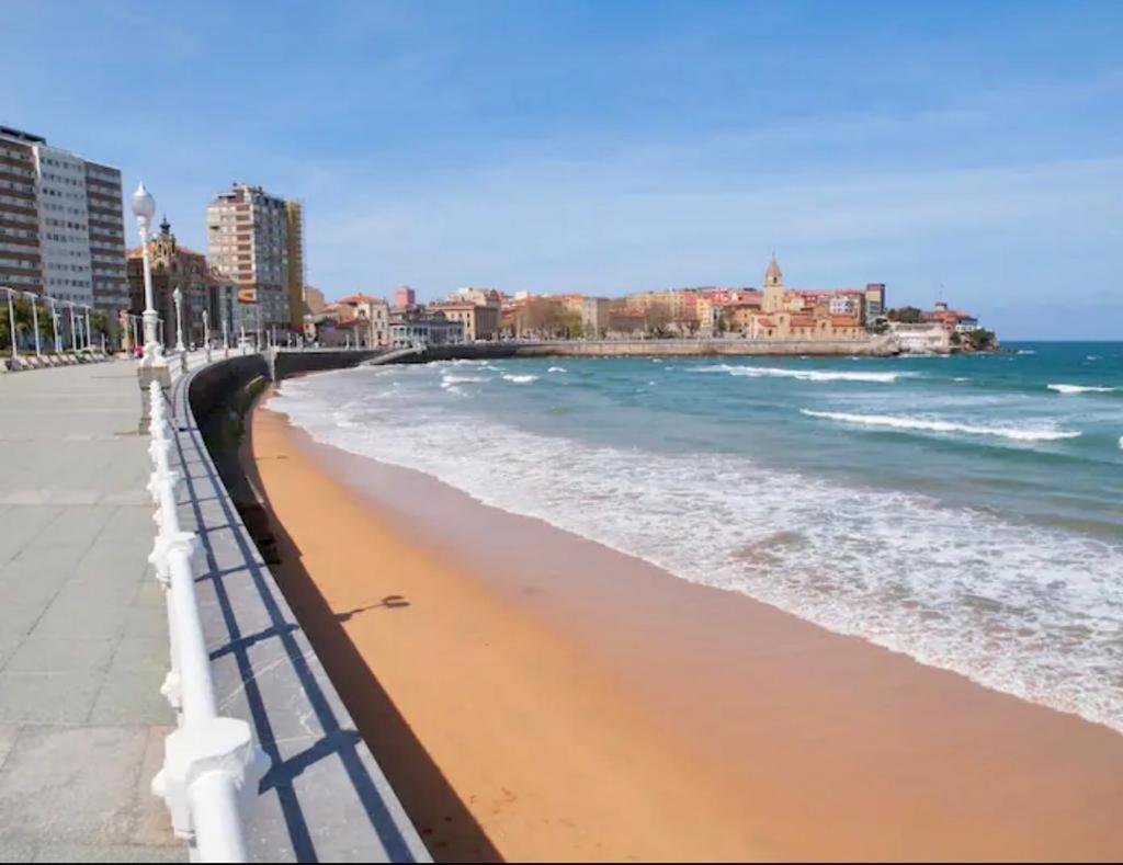 Corazon De Gijon, A 1 Min De Playa, Bares Y Puerto Apartment