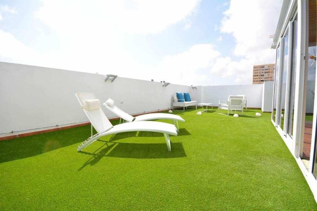 Apartamento Céntrico ático 2 Dormitorios Gran Solárium Privado Las Palmas de Gran Canaria