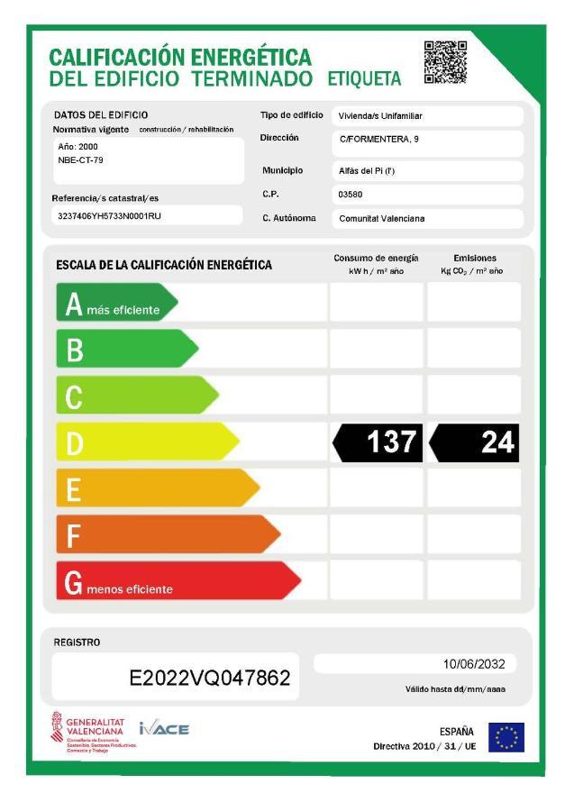 Tres Palmeras Muy Cerca De Albir Y Benidorm Villa *